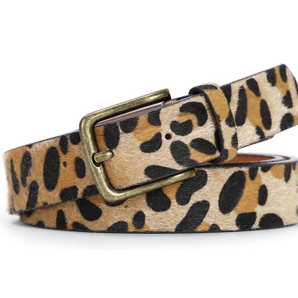 Accessories - Leopard print belt